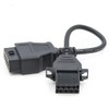 E-Car Connection 8 Pin OBD to 16 pin OBD2 Diagnostic