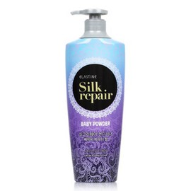 Elastine Silk Repair Conditioner Baby Powder Scent, 550ml, 1 / 엘라스틴 실크 리페어 컨디셔너 베이비파우더 향, 550ml, 1개