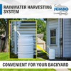 JUMBO Rooftop Rainwater Harvesting System from Downspouts Diverter Size 2”