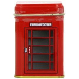 New English Teas Telephone Box Loose Tea Mini Tin 25 g (Pack of 6)