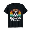 Retro Bulldog Mama English Bulldog Lovers Mom Mother's Day Men