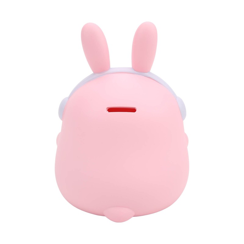 Piggy Bank Cartoon Cute Penguin Shape Pink Large Capacity Coin