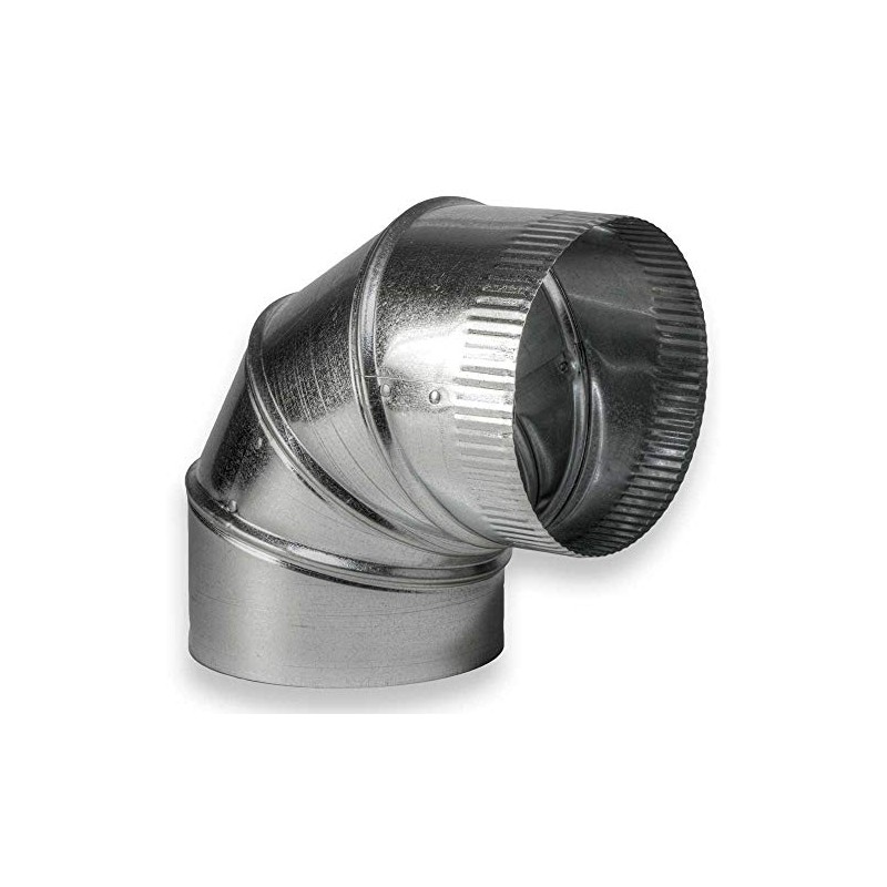 HVAC Premium 4 Pack Duct Elbow 3'' Diameter -90° Degree