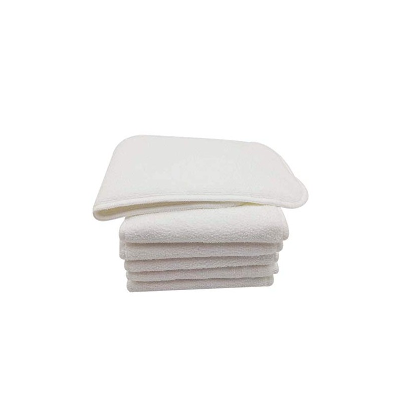 10 Insertos De Microfibra De 4 Capas Absorbentes Suaves y