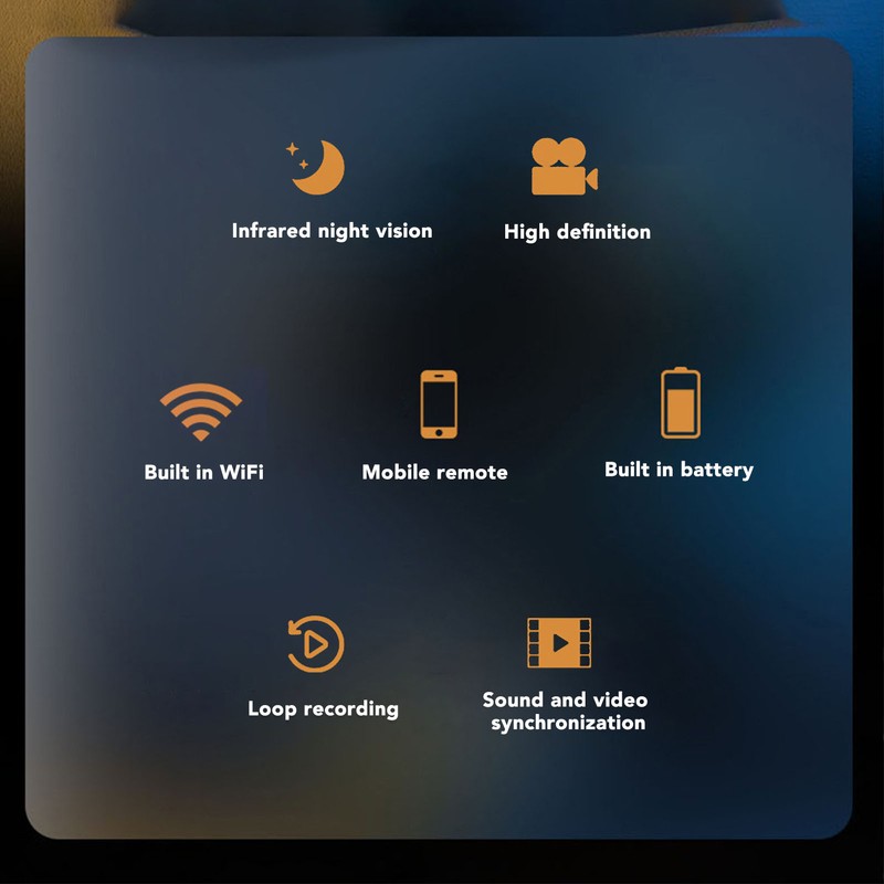 WiFi Camera Multifunctional 1080P HD Intelligent Remote APP Control Indoor