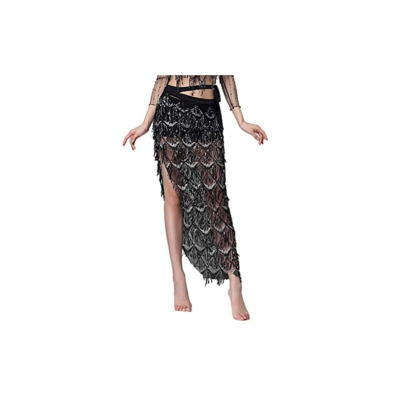 MUNAFIE Hip Dance Triangle Belt Latin Dance Towel Hip Scarf
