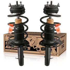 KUIPERAUTO Pair Front Shock Coil Complete Strut Spring Assembly 172257 172258 272257 272258 Compatible for 2006-2011 Ford Focus