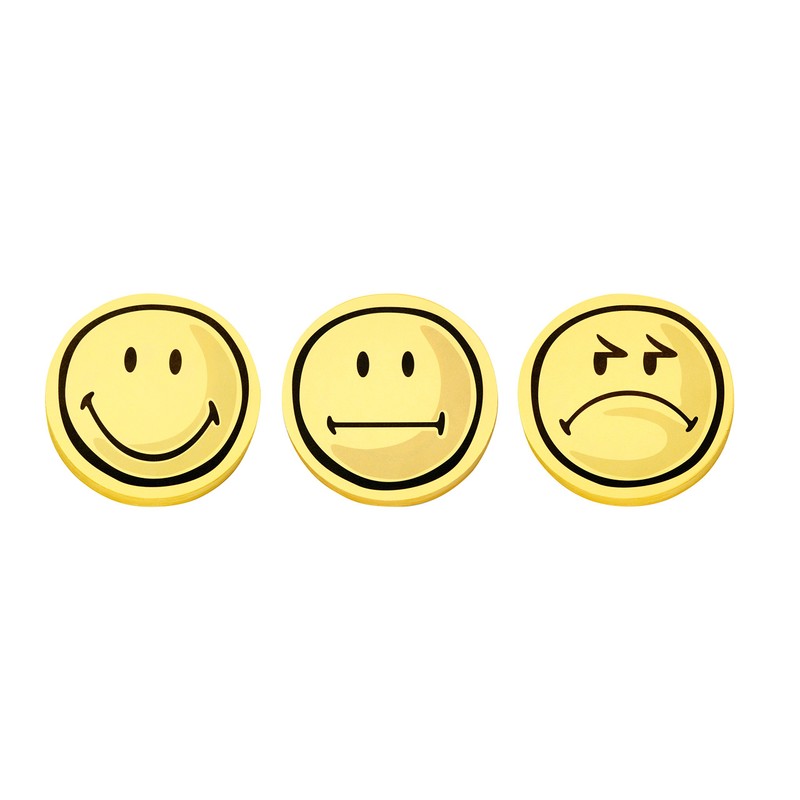 magnetoplan Presentation Cards Smiley Neutral