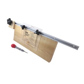 Taytools 606001 Deluxe Adjustable Hole Drilling Marking Installation Jig for Drawer and Door Pulls and Knobs Includes Center Punch