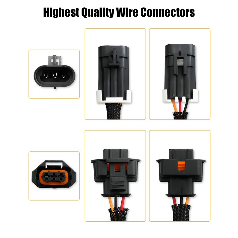 Gen 3 to Gen 4 Map Sensor Adapter Harness 12592525,