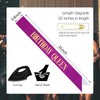 CIEHER Purple Birthday Sash - It's My Birthday - Women's