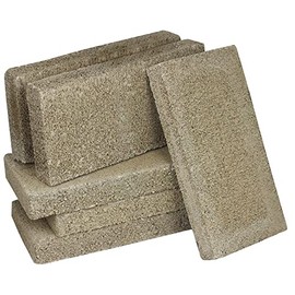 US Stove Company 2 Pound Outdoor FireBrick with Easy Installation for Fireplace Replacement Parts and Coal Burning Alternative (6 Bricks)
