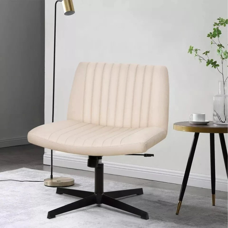 No brand Criss Cross Chair Legged Office Wide Comfy Desk