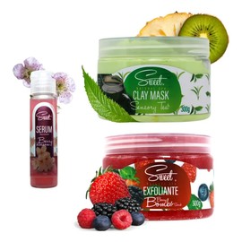 Kit Revitalizant Exfoliante Mascarilla Serum. Spa Manos Pies