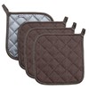 Joyhalo 4 Pack Pot Holders for Kitchen,Cotton Oven Holder with
