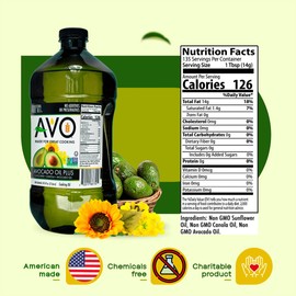 Avocado Oil Blend, Non-GMO, No Preservatives, 67.6 Fluid Ounces