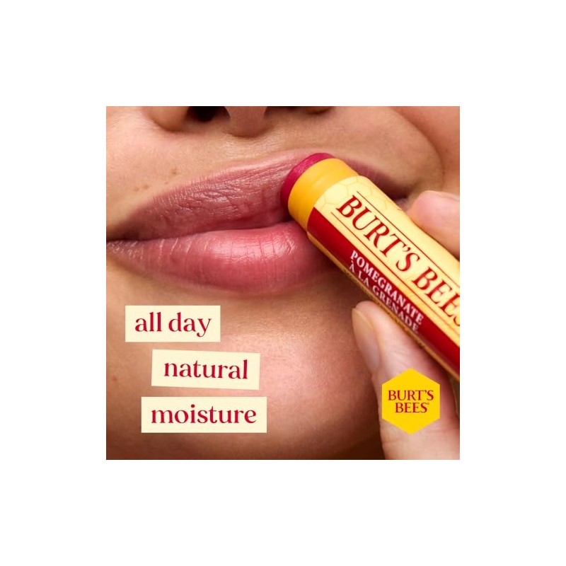 Burt's Bees Lip Balm Pomegranate + Watermelon + Strawberry Lemonade