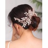 Denifery - Peine para el pelo de novia con brillantes