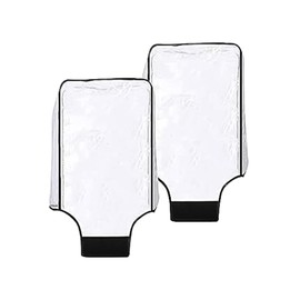 Sarini Pack of 2 Transparent Suitcase Protective Case Waterproof Transparent Luggage Cover Travel Suitcase Protective Cover Made of PVC for 30 Inch Suitcase