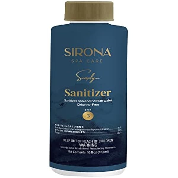 Sirona Spa Care Simply Sanitizer (82316) Clear