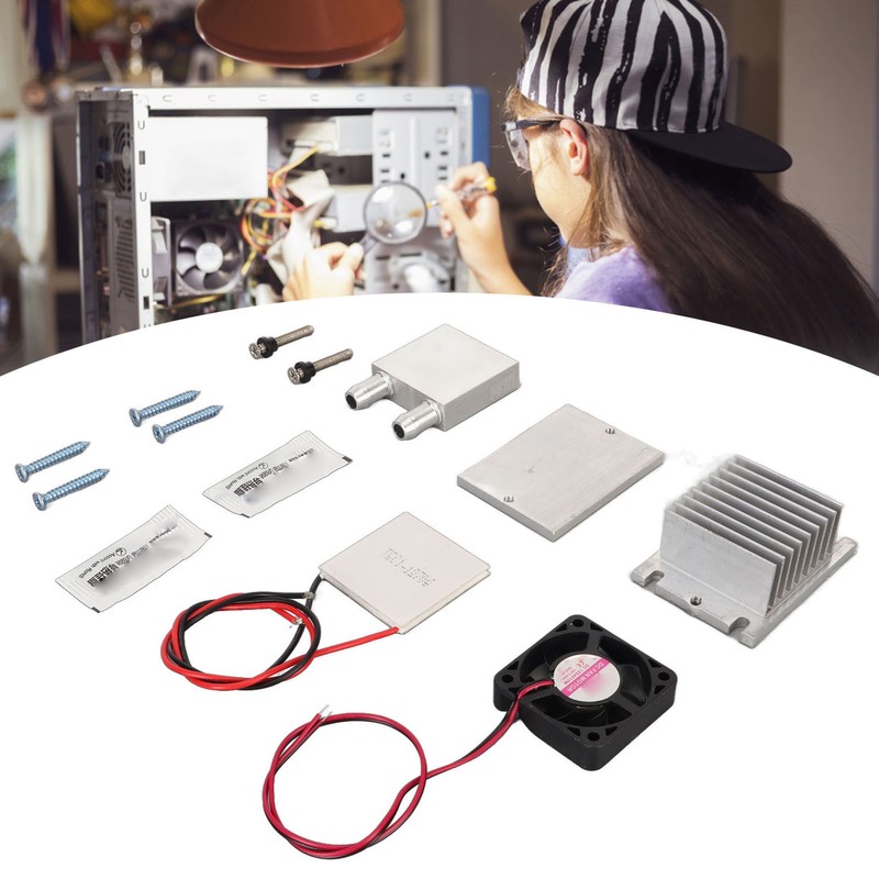 Semiconductor Cooling System Kit DC 12V 72W DIY Refrigeration Semiconductor