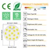Gaormii G8 LED 3W Mini Disc Puck Light Bulbs, 120V