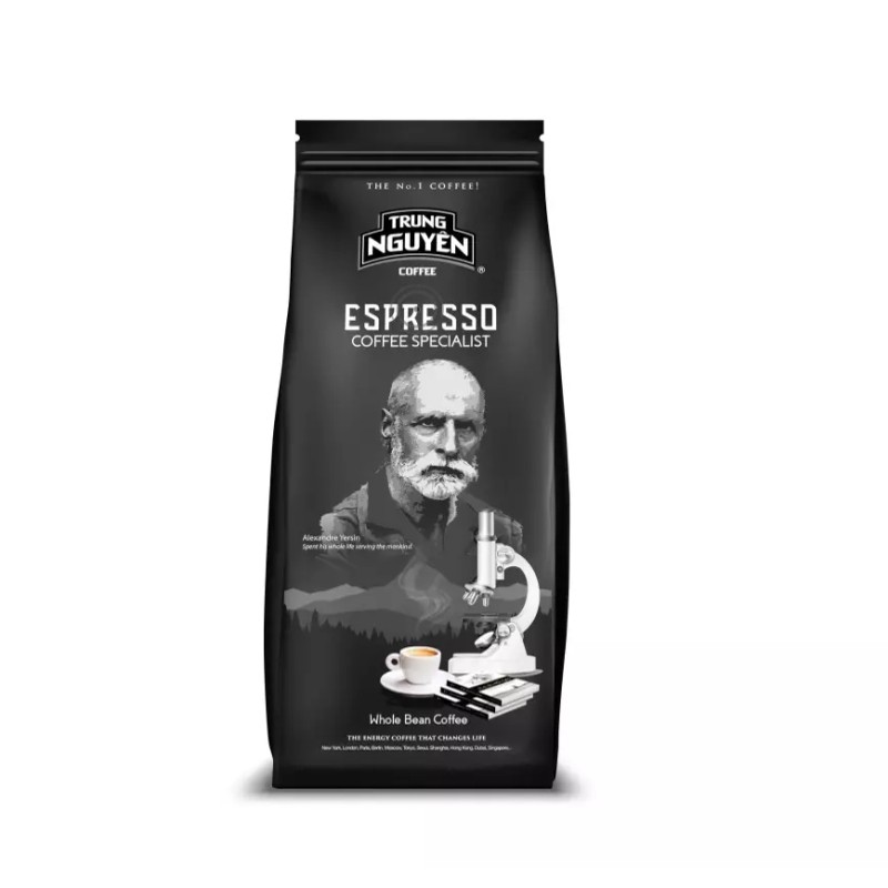 Trung Nguyen Espresso Whole Bean Coffee Specialist 17.6oz (500g) High