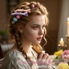 Hair Clips, 12pcs Crocodile Hair Clips for Styling, Professional Large Hair Sectioning Clips for Thick Fine Hair, No Crease Hairdressing Clips for Girls Women, Alligator Hairclips, Purple