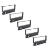 vhbw 5x Farbband Schriftband Ersatz für Epson ERC-32B, ERC-32, C43S015371