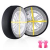 Happybuy Thickened Snow Tire Socks, Full Coverage Traction Covers for