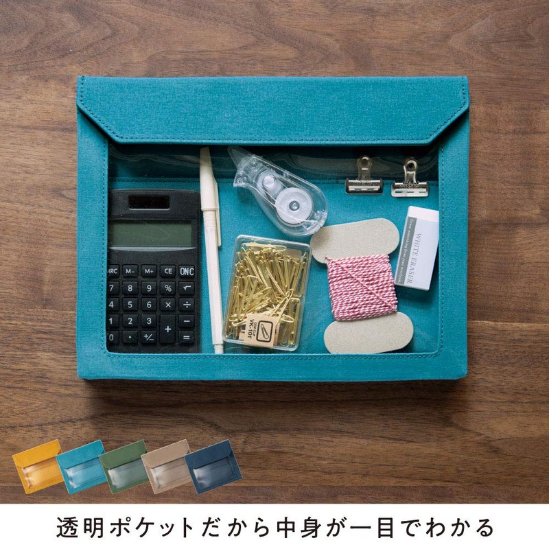 King Jim Fratti Works A6 Bag in Bag, Yellow, 5460