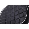 KEEPDSGN Black Two Up Driver Passenger Seat For Harley Sportster