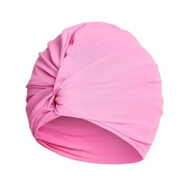 Ladies Swimming Cap Long Hair Women Pleated Fabric Swim Hat Turban Style Hat Swim Cap Pool Beach Surfing Bathing Cap Elastic Ears Protection Shower Cap Twisted Chemo Hat Sleep Hat For Long Short Hair