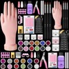 Practice Hand for Acrylic Nails Kit: Fake Hand for Nail