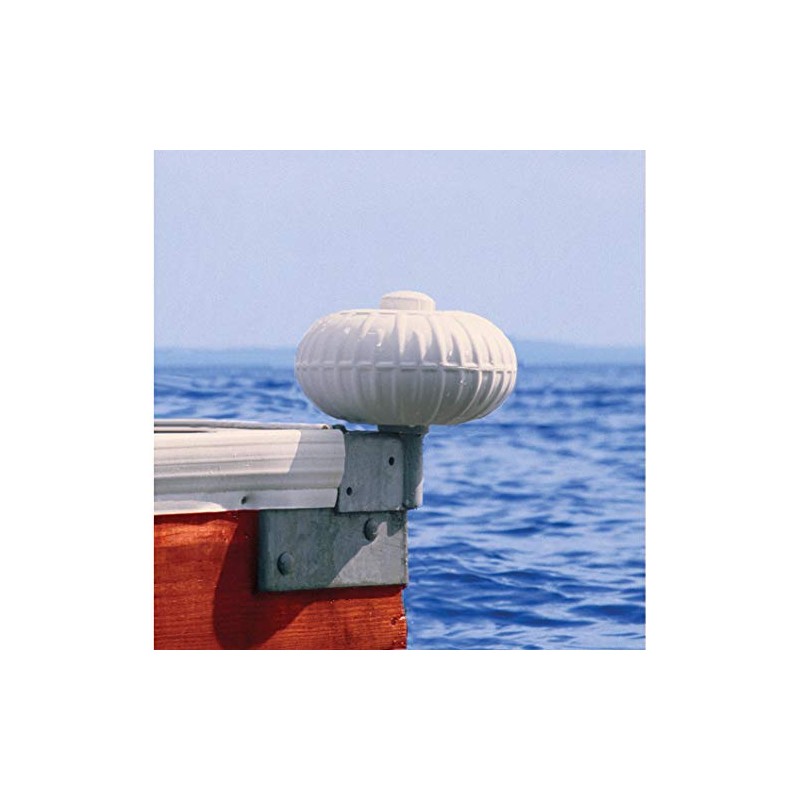 Dockmate Corner-Mount Inflatable 9" Dia. Dock Wheel