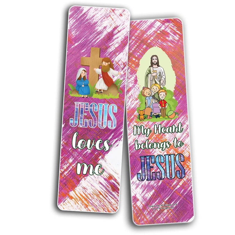 NewEights NewEights Jesus Love is Strong, Christian Quotes Bookmarks (5-Sets