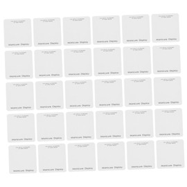 Outanaya 40Pcs Nail Art Display Boards and Manicure Showing Cards for Organizing Nail Accessories and Gel Colors Storage for Press Nails and Nail Art Display