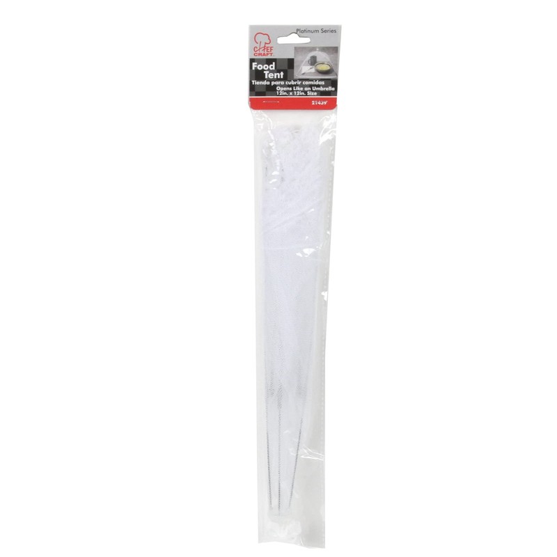Chef Craft Classic Plastic Picnic Food Tent, 12 by 12