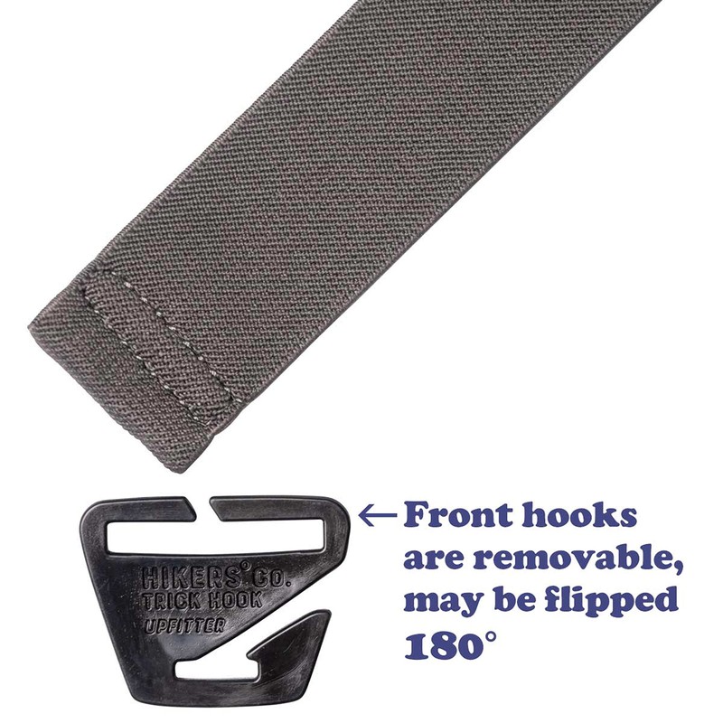 HIKERS - Upfitter Hidden Suspenders for Men Under Clothes -