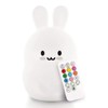 Rabbit Silicone Light Pat Night Light USB Rechargeable Light Kids