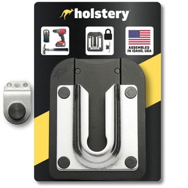 PinPal Pro | Universal Tool Holster - Gravity Locking Clip-On Tool Belt Holder for Drills, Impacts, and Other Tools (with Pin Kit for Milwaukee M18)