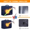 Noiposi Document Organizer with 5200℉ Heat Insulated,Waterproof and Fireproof Document