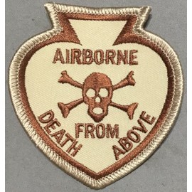 Airborne Embroidered Patch Death From Above