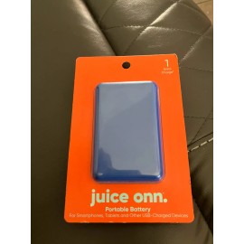 Onn Portable Battery 4k mAh Capacity with Led Power Level Indicator Brand New