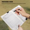FINGER TEN Golf Scorecard Scorecard Holder Leather with 2 Scorecards