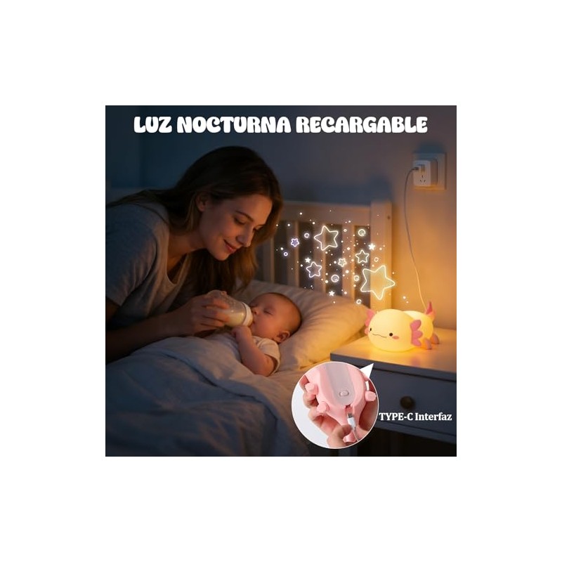 MOYAC Lámpara de Tulipanes de Mesa con 3 Flores, Luz