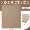 50 Pcs Book Board, Binders Board Chipboard Designer Bookboard Kraft