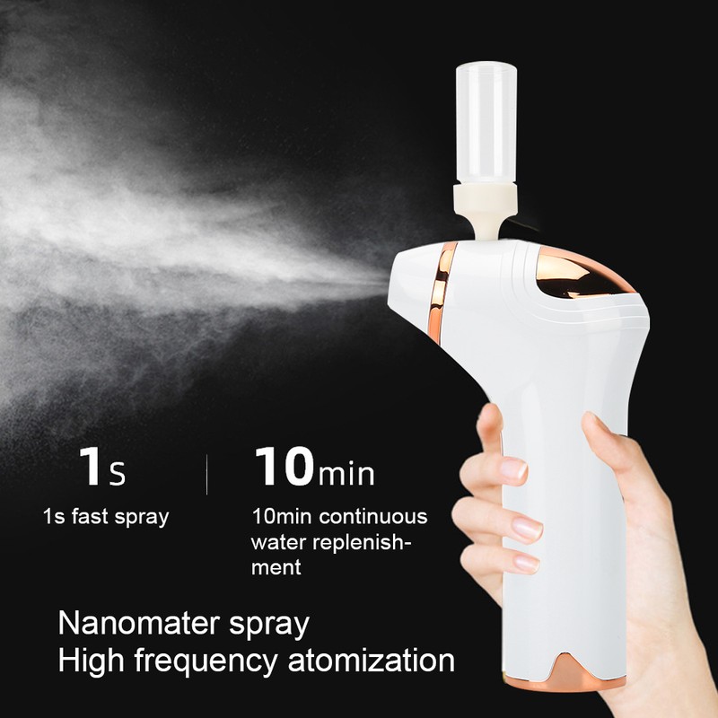 Household Portable Handheld Hydrating Nanometer Spray High Pressure O2 Injection
