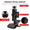 HLEESH Jaws Clamp Mount for GoPro Hero Cameras, Desk Webcam