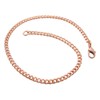 8 1/2 Inch Solid Copper Anklet CA009G-8.5AP - 1/8 of